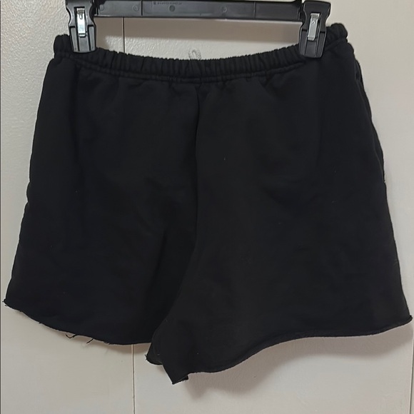Black Women's Sweat Shorts - Picture 3 of 3